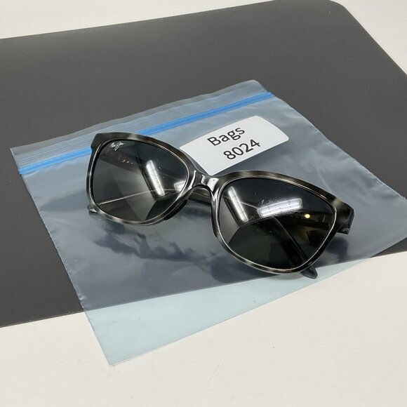 Maui Jim MJ758-11S Sunglasses Frame STG-SG 54-18 Grey Tortoise SCRATCHED LENSES main image 5